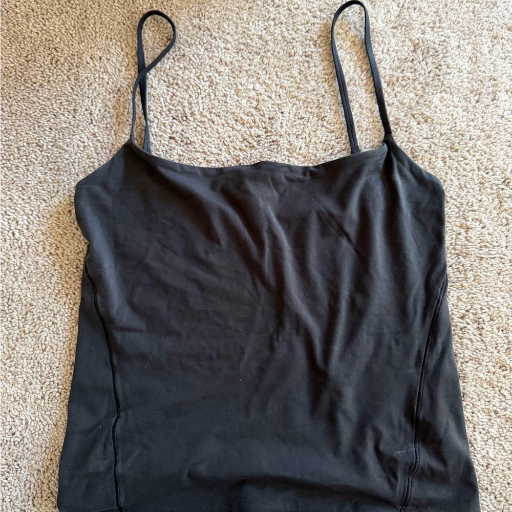 lululemon athletica Black Spaghetti-Strap Camisole
